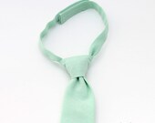 Mint Baby and Toddler Necktie- Newborn- 7 years