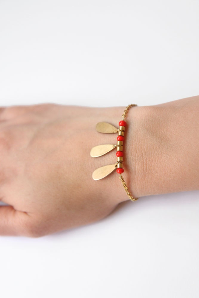 Rosemary // handmade eco friendly bracelet