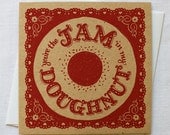 You're the Jam in My Doughnut Card