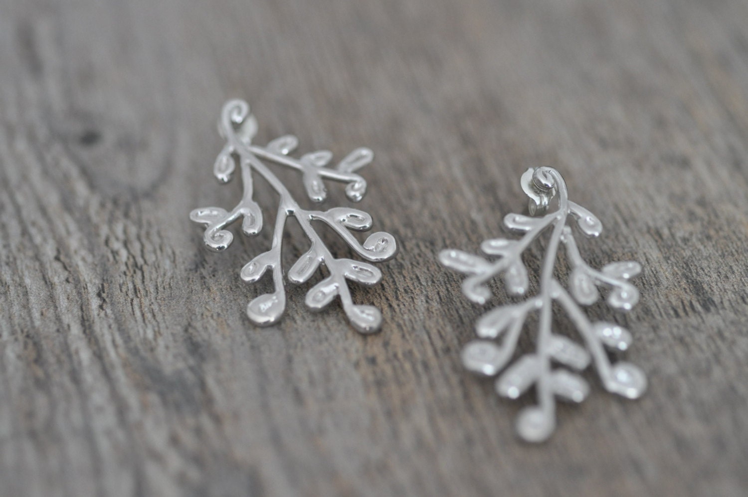 Sterling Silver Branch Earrings - Ready to Ship