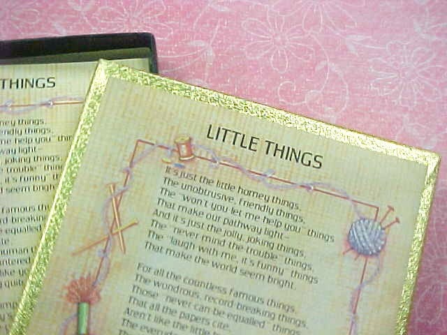 Vintage Little Things This Book Belongs To Bookplates In Box by Antioch Publishing