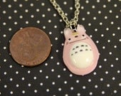 Pink Totoro Necklace