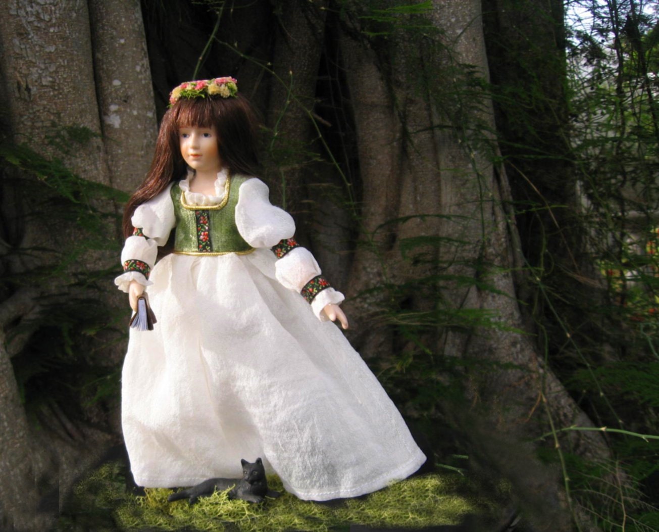 Fantasy Doll Susannah Deep in the Enchanted Forest