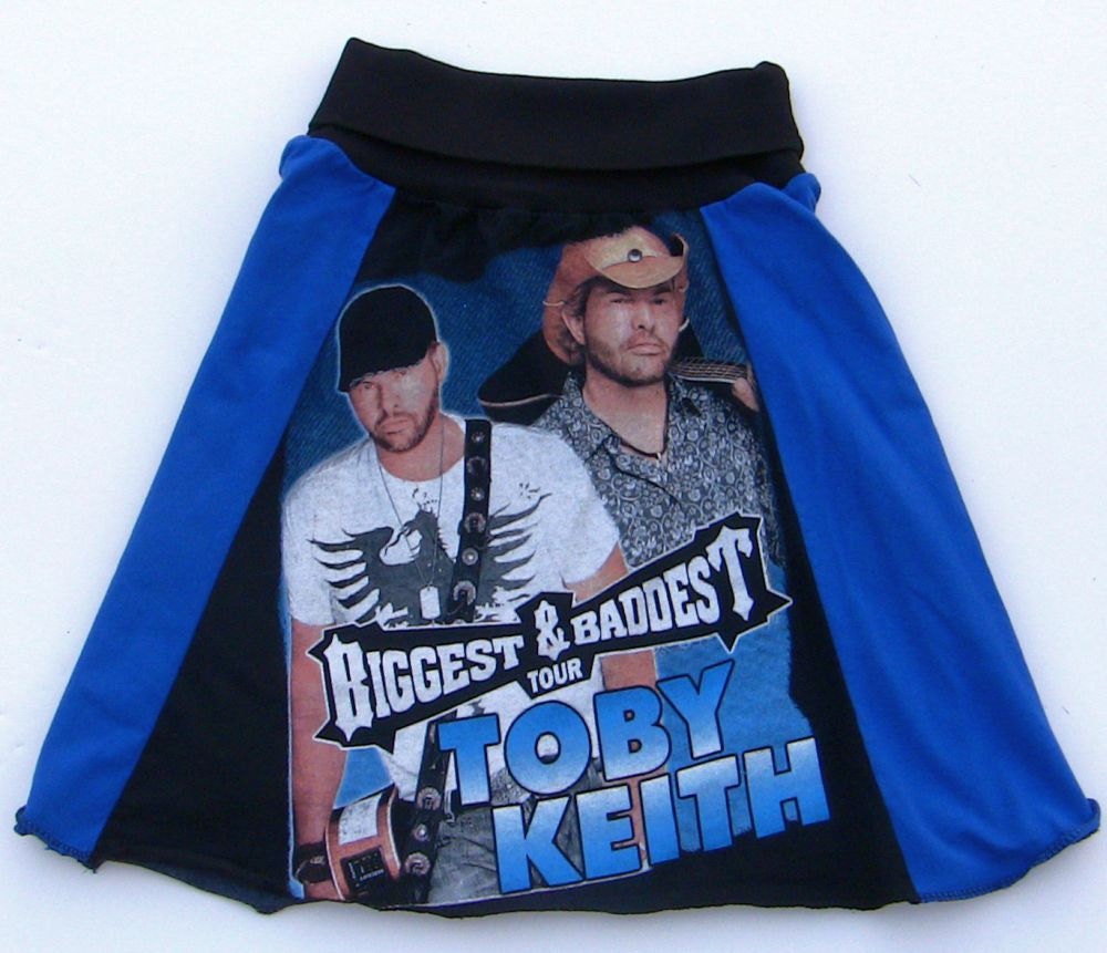 Eco Friendly Toby Keith Skirt Womens Size S/M