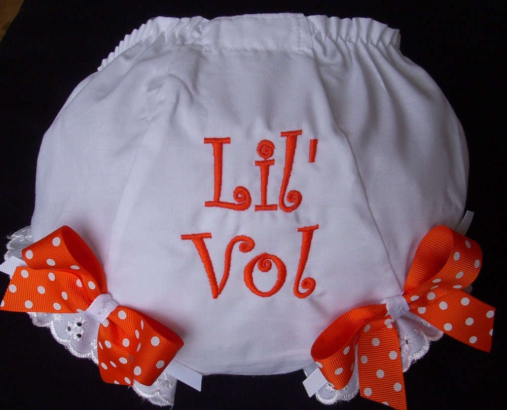 Tennesee  Fan  Diaper Cover