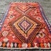 Sukan / Organic Shine Society Modern Bohemian Throw Kilim Rug - Handwoven Wool Vintage Tribal Anatolian Turkish Kilim - Large Kilim Rug
