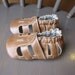 Baby Shoes Fisherman's Sandal in Caramel Brown Leather