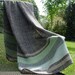 Available to Ship Friday, January 24, 2014  Merino Wool Blanket Hand Woven by Dianne Nordt