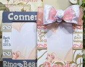 Personalized Hand Painted Flower Girl and Ring Bearer Frames
