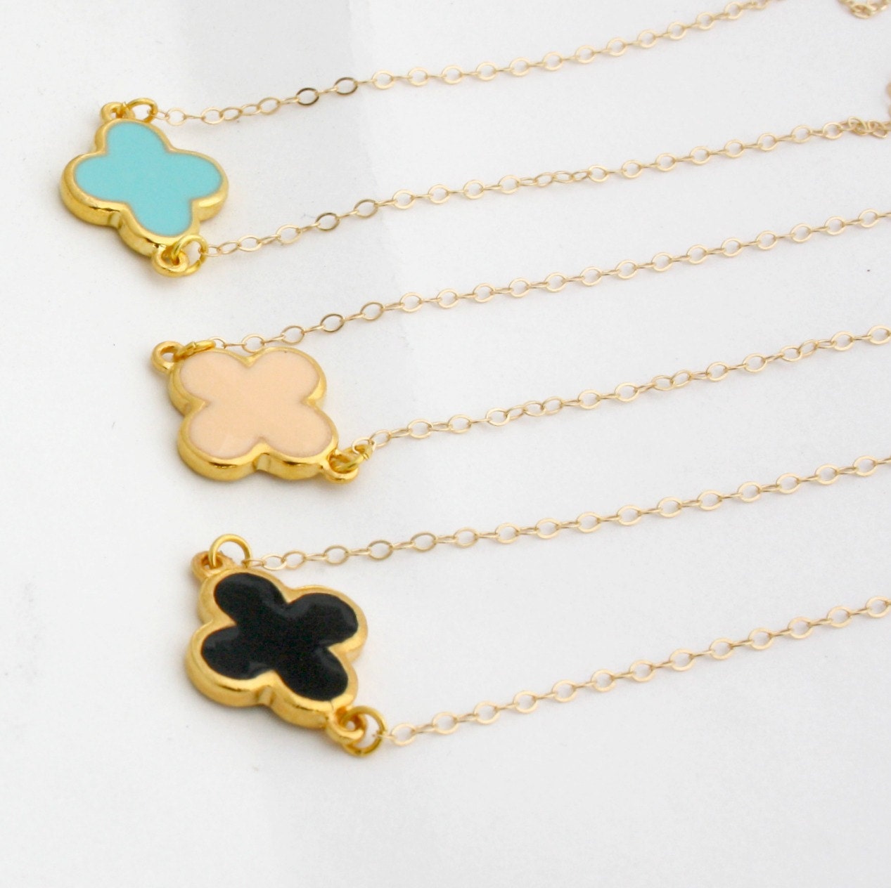 Clover Gold Necklace