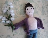 Morrissey doll The Smiths knitted plushie
