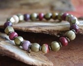 Accept Chance and Show Kindness Meditation Bracelet - Moukaite