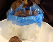 Belgian Chocolate Treasure Tin, Haystack Clusters or Toffee Almond Clusters