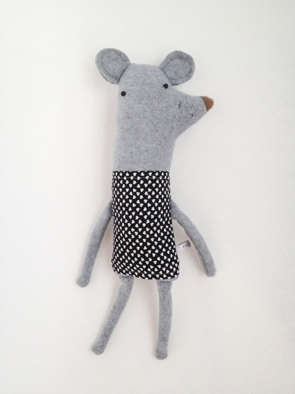 Plush Rodent Friend- Finkelstein's Center Handmade Creature