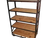 Mid-century Industrial Shoe Cart