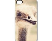 iphone 4 ostrich case bird animal iphone 4s accessory plastic cute funny unique iphone 4 cover beige tan iphone 4s cover