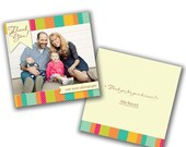 ON SALE INSTANT Download -  Thank you Card Template for Photographers - 0775