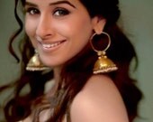 Jhumkas Etsy ,Purple Hoop Jhumka Earrings,Crystal Work Jhumkas, Chandelier  Earrings ,Indian Jewellery, Earrings by Taneesi Jewelry