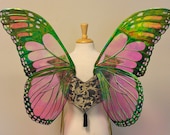 Medium Large Morpho / Monarch Fairy Wings in your choice of custom colors
