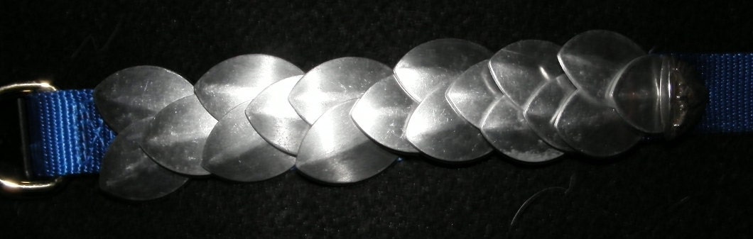 Dragon scale safety dog collar