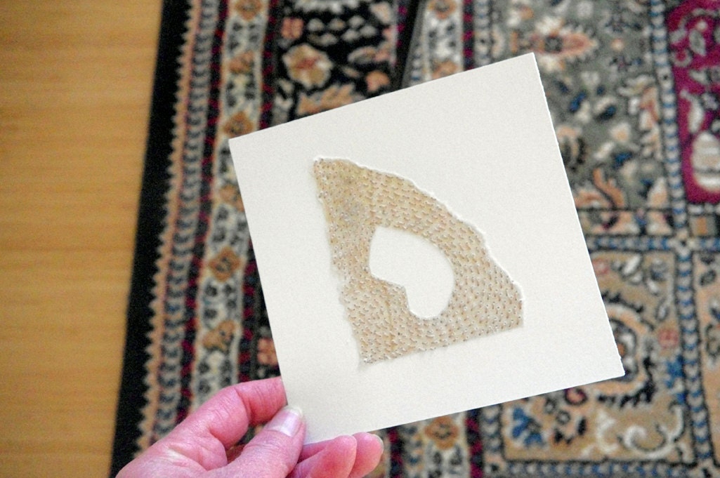 Absence no.2 / Hand Stitching on Paper