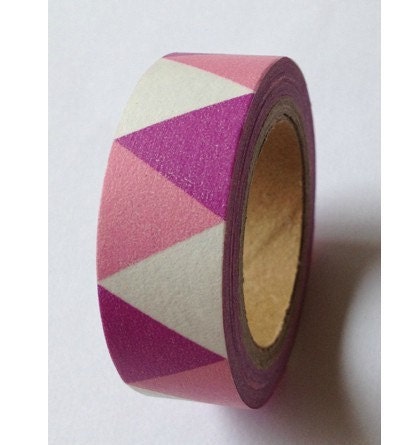 Multi-use Adhesive Diy Japanese Washi Masking Tape - triangle