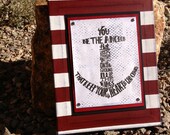 Mixed Media Original "You be the Anchor"