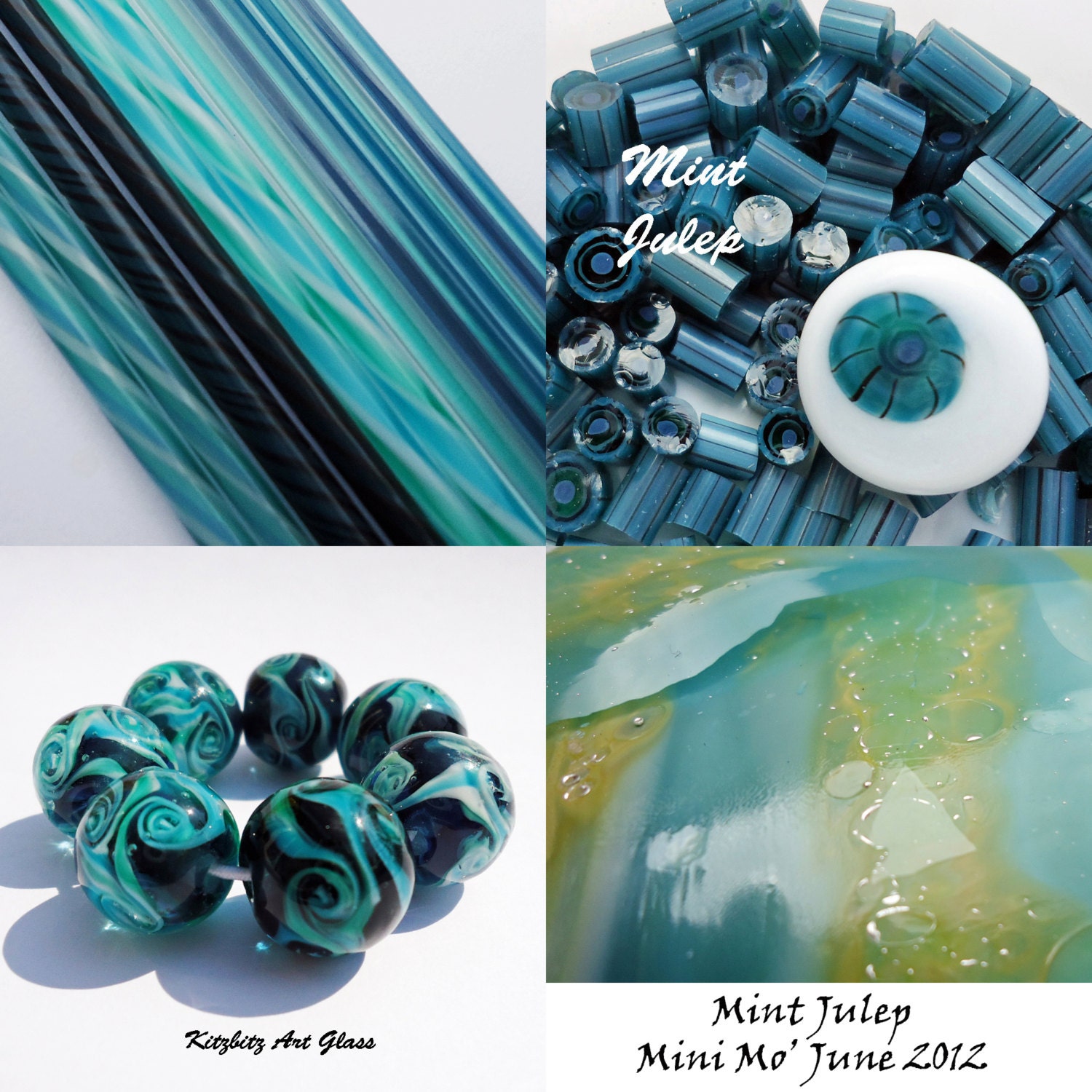 6 month subscription to the Mini Mo' Glasswork Club lampwork supplies