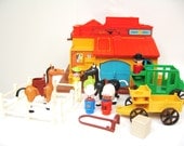 Vintage Fisher Price Western Town