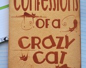 Confessions of a Crazy Cat Lady -  Personal Journal,  Blank Book, Journal