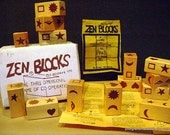 Vintage ZEN BLOCKS Game Using Logic and Intuition for Adults and Children 1972
