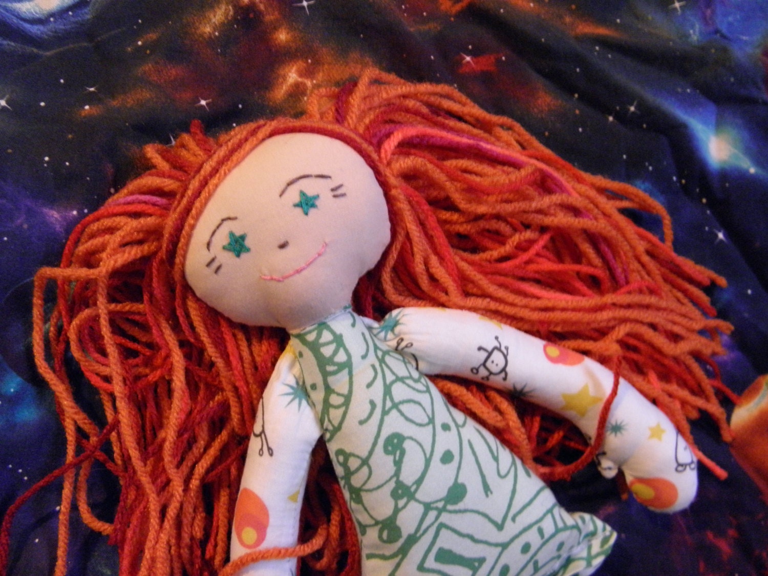 Drawing on the Map of My Heart Little Rebel Rag Doll