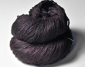 Dark dried berries OOAK - Silk/BabyCamel lace weight - LIMITED EDITION