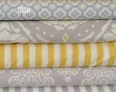 Taza- 6  Fat Quarter Bundle for Free Spirit Quilt Fabric