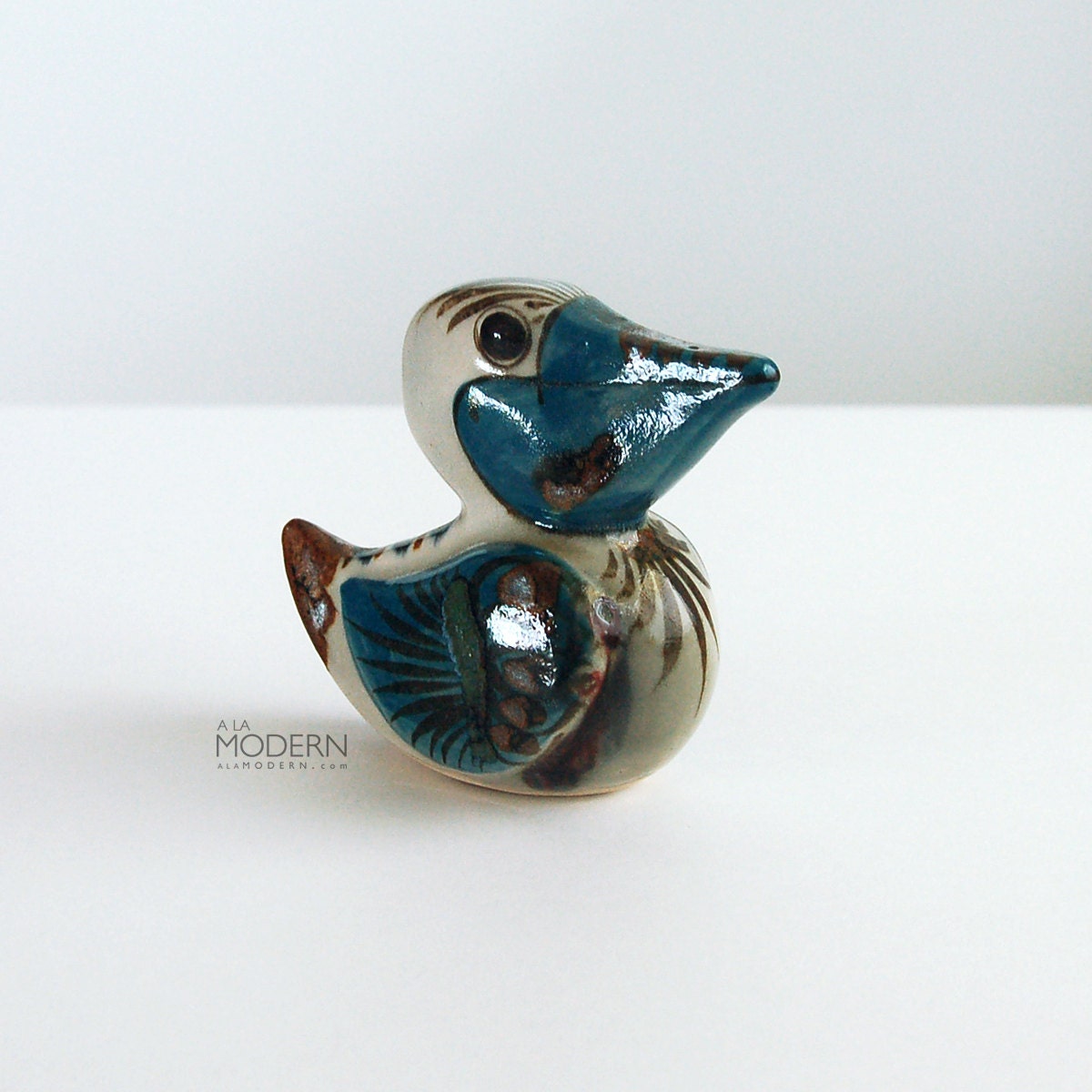 Ken Edwards El Palomar Tonala Pelican Bird Figurine