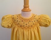 Baby's Hand Smocked Dress - Lauren (Reserved for Beth)