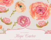 Watercolor Roses- Shower Invititation