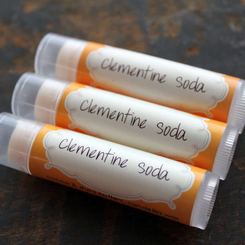 Clementine Soda- Lip Balm