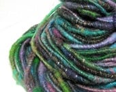 Handspun Art Yarn Corespun Corriedale Sheeping Beauties 'Puddle Jumper'