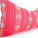 Tribal Pillows Covers, Colorful Pillow Covers, Bohemian Decor, Boho Bedding, Red Pillow Cover 18x18 or 12 x 22 Inch