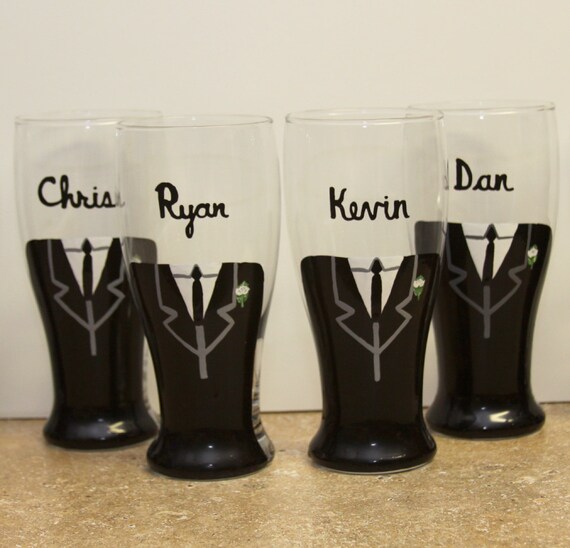 Set of 8 Pilsner Glasses