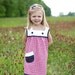 Girls Patriotic Square Neck Dress - Sizes 12MO - 8