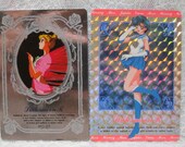 Japan Vintage Anime Sailormoon R Collectable Cards Set - 10 pcs