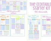 The EDITABLE Brights Starter Kit - 46 documents - INSTANT DOWNLOAD