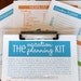 Vacation Planning Kit - 3 documents - INSTANT DOWNLOAD