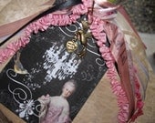 Marie Antoinette Cottage Chic Ballet Slipper Pink Cupcake, Cake Pop, Dessert or Small Cake Stand