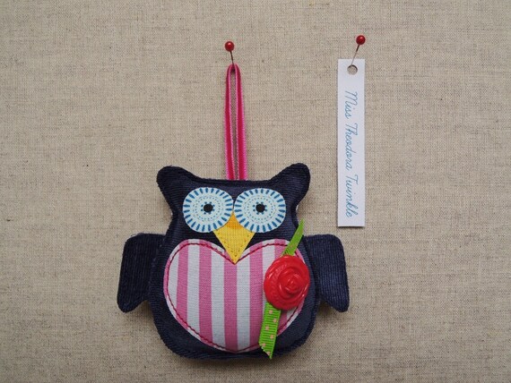 Owl ..... Miss Theodora Twinkle .....READY TO SHIP Il_570xn