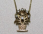 14k Diamond Necklace .35ctw 24 inch Box Chain 5.2g