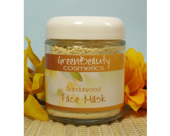 Natural Face Mask with Sandalwood