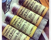Lip Blush- For the Not so Innocent - Complete Collection - Lilith Gypsy Soul Cocoa Rose Flirt - Vegan Organic Lip tint